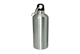 600ml Aluminum Water Bottle - Stainless Steel