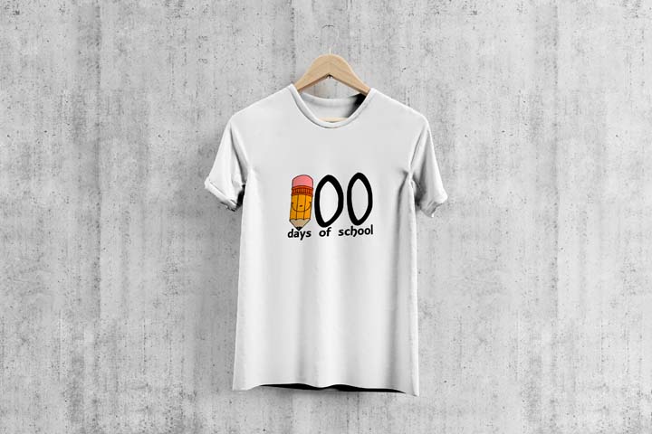 100 Days Of School - T-Shirt