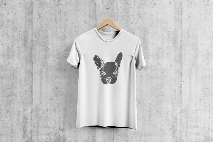 French Bulldog Svg - T-Shirt