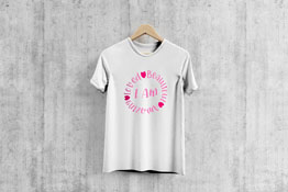 I Am Beautiful, I Am Amazing, I Am Loved Circle - T-Shirt