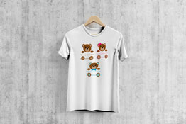 Teddy Bear Monograms - T-Shirt