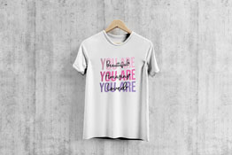 You Are Beautiful You Are Amazing You Are Loved Bold - T-Shirt